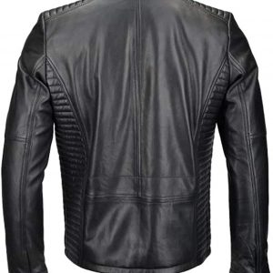 Men’s Fashion Original Leather Jacket – Genuine Sheepskin Leather Jacket for Men Quilted Style – VM192172233
