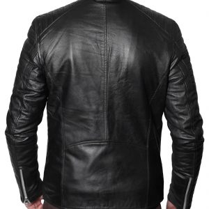 Visionary Modish Genuine Sheepskin Fashion Forward Leather Jacket VM-988143A